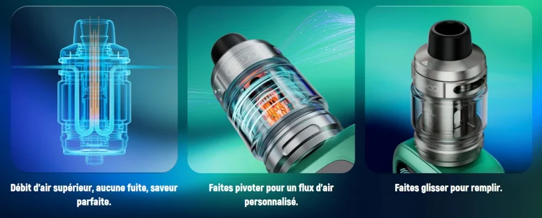 Kit Vinci Spark 220 Voopoo clearomiseur