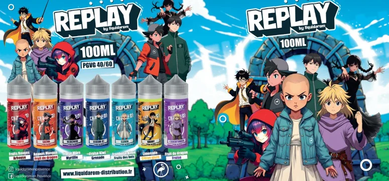 bannière replay liquidarom