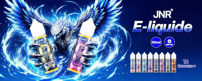 E-liquides JNR bannière