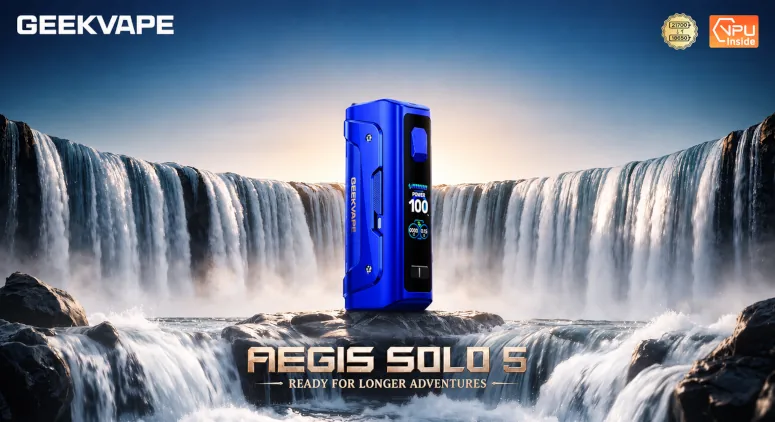 Box Aegis Solo 5 100W GeekVape mod électronique simple accu