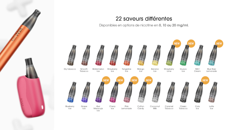 Kiwi Go + Mini saveurs