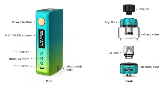 Kit GEN S Vaporesso