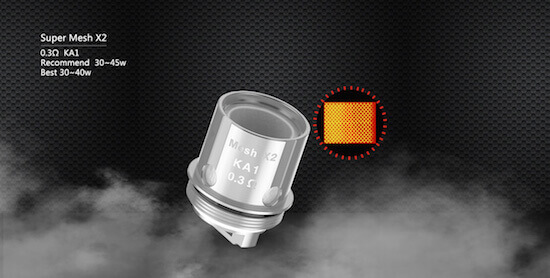 Kit Aegis Mini 80W de Geek Vape : résistances
