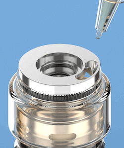 Clearomiseur SKRR-S Vaporesso : remplissage