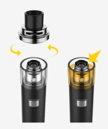 Remplissage du kit Veco Solo de Vaporesso
