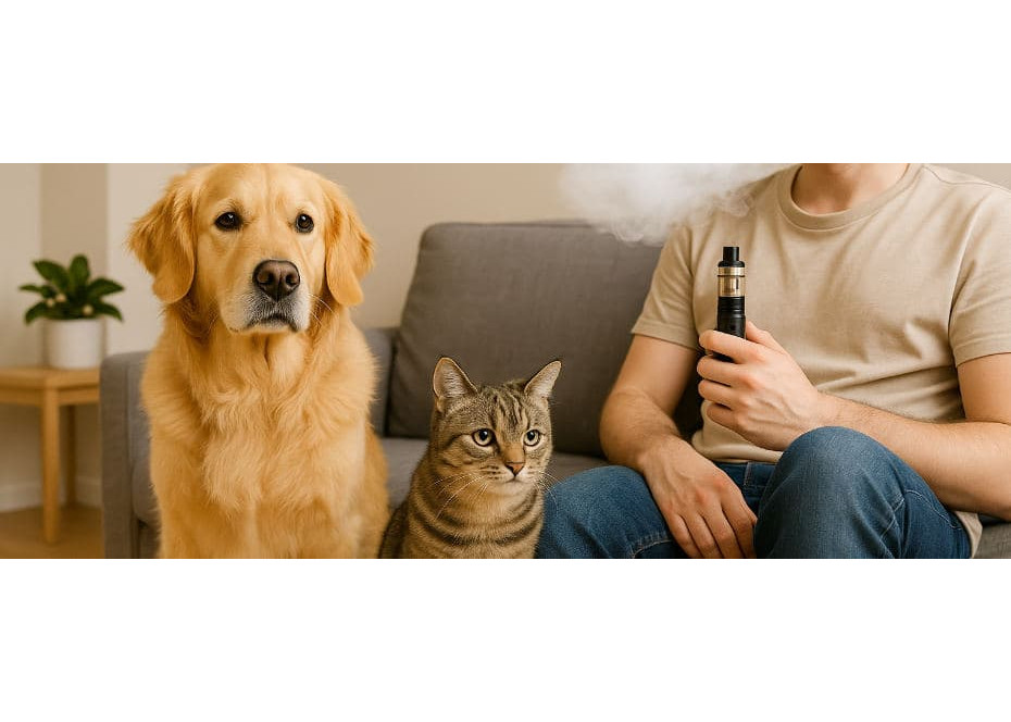 La vape est-elle dangereuse pour les animaux de compagnie ?