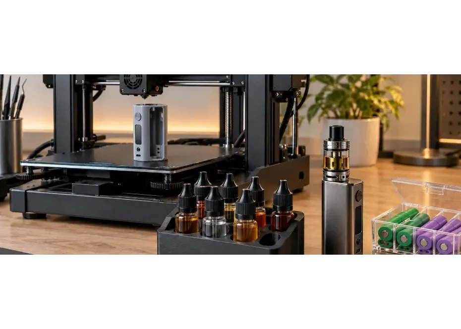 Peut-on faire une cigarette électronique avec une imprimante 3D ?