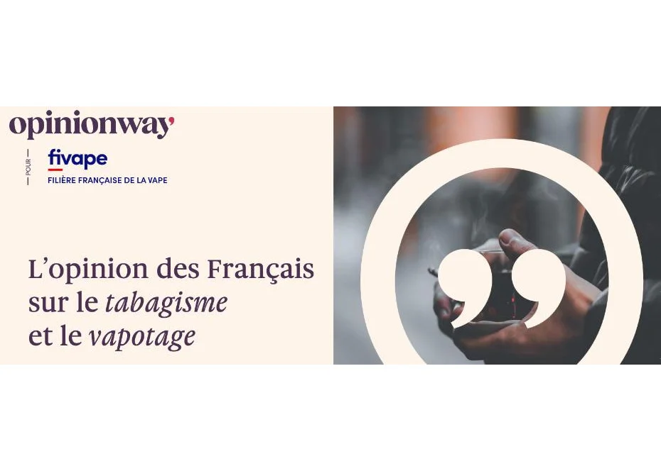 Un sondage révèle l’avis des Français sur la vape