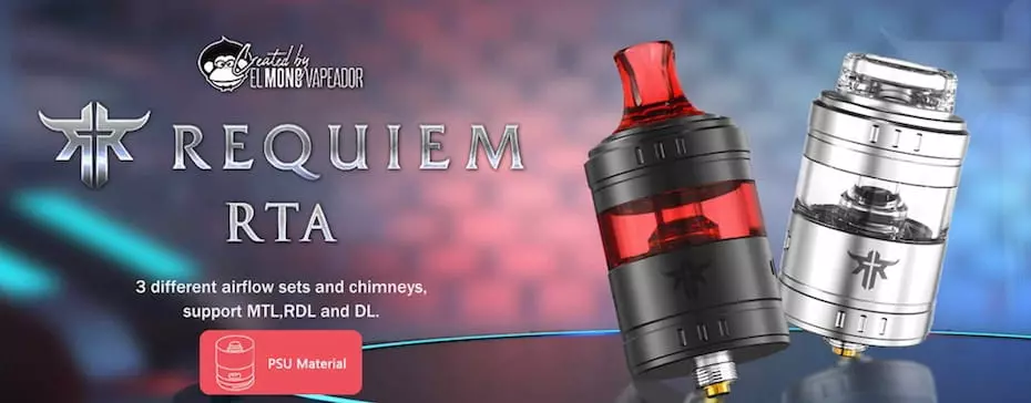 Test du Requiem RTA Vandy Vape