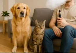 La vape est-elle dangereuse pour les animaux de compagnie ?