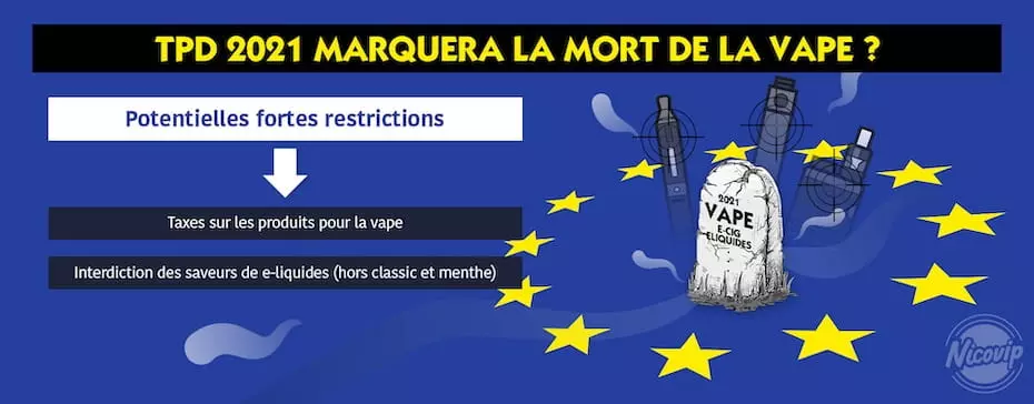 La TPD 2021 marquera-t-elle la mort de la vape ?
