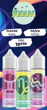 E-liquide Jodiac mobile